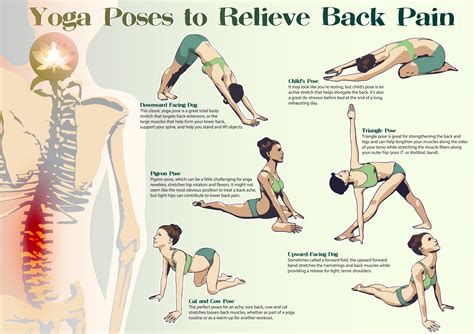 Printable Yoga Poses For Back Pain